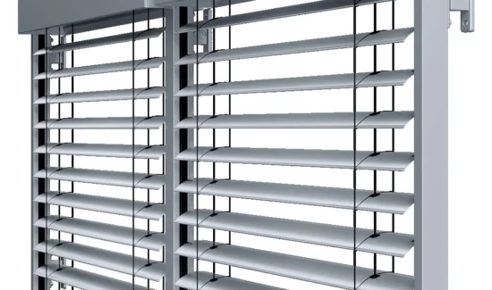 Moderne Außenjalousie aus Aluminium